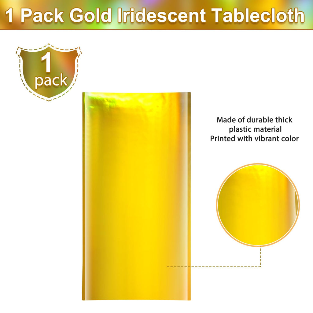 Funny Laser Tablecloth - Gold / 1 view 3