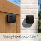 Blink Outdoor 4 XR + 1-Year Plus plan - Wireless smart security camera, two-year battery (additional view 3)