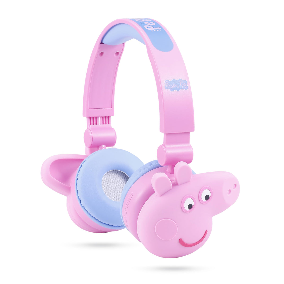 Peppa Pig - Kids Bluetooth Headphones, Wireless Over Ear, Volume Limiting