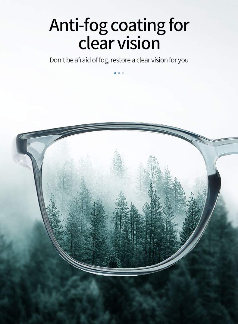 Alsenor Safety Glasses with Anti-Fog, Blue Light Blocking, Anti-Dust, UV Protection - view 6