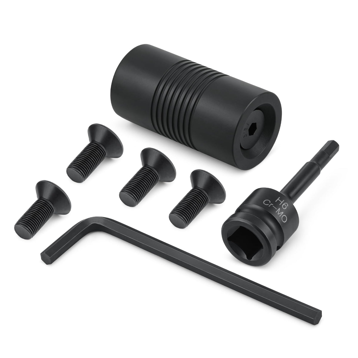 Door Frame Dimpling Tool Kit for Hardened Steel, Double-Sided Design