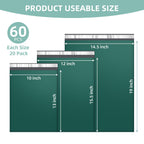 Famagic Poly Mailers Variety Pack - Ultramarine / 10x13" & 12x15.5" & 14.5x19" view 1