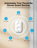 GoveeLife Smart Mini Double Button Switch - Oval view 3