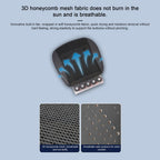 Cooling Seat Cushion, Breathable Ice Silk Car Seat Fan Cushion, 3 Adjustable Speed (additional view 3)