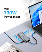 LIONWEI USB C Hub Docking Station Laptop - 9-in-1 (2 HDMI) view 3