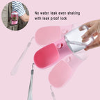 Cibaabo Dog Water Bottle Portable with Food Container & Filter for Travel (CB-WB)