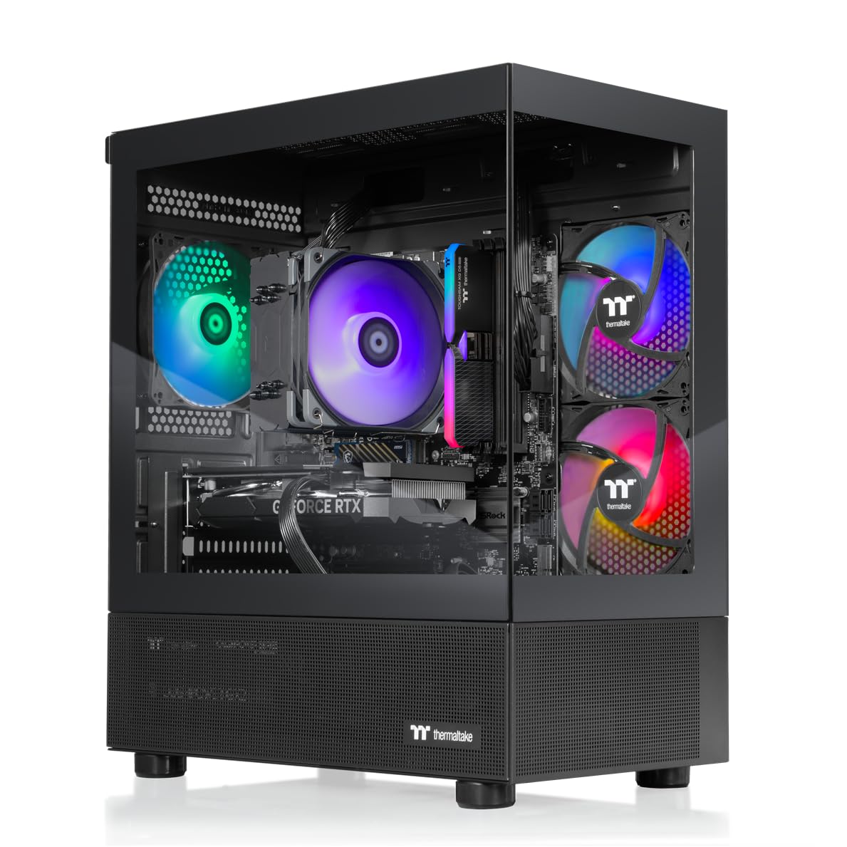 Thermaltake LCGS NE i1460-V170B Gaming Desktop (Intel Core i5-14600K, ToughRam 16GB DDR5 6000MT/s RGB Memory, NVIDIA