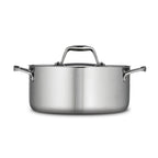 Tramontina Signature Tri-Ply Clad Stainless Steel 5-Quart Dutch Oven Pot (80116/025DS)