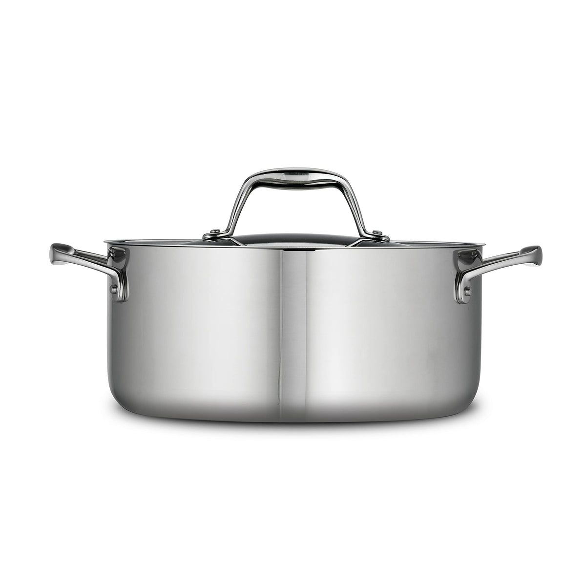 Tramontina Signature Tri-Ply Clad Stainless Steel 5-Quart Dutch Oven Pot (80116/025DS)