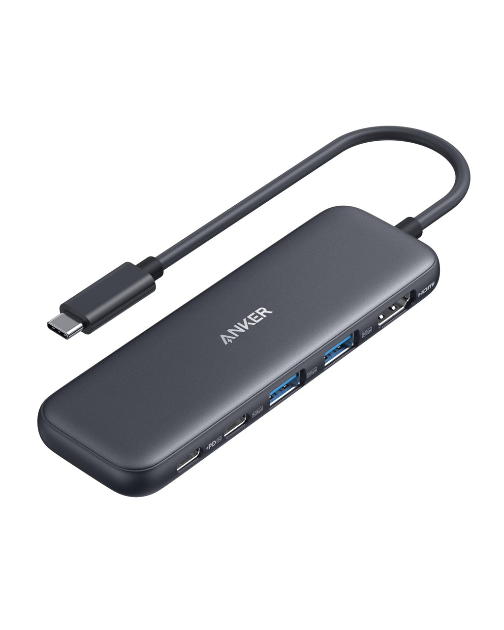 Anker USB C Hub, 5-in-1 USBC to HDMI Splitter with 4K Display (A8355011)
