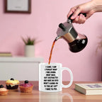 Funny Senior Coffee Mug, Funny Birthday Gifts for Grandma Senior Citizens (additional view 3)