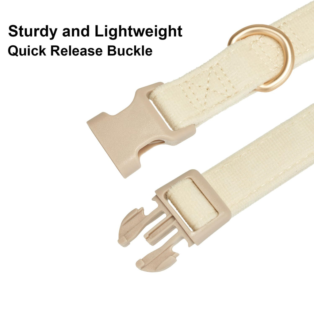 YUDOTE Corduroy Dog Collar and Leash Set - view 13