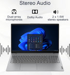 Lenovo Laptop Computer V15, AMD Ryzen 5 7520U, 16GB DDR5 RAM, 512GB SSD (additional view 6)
