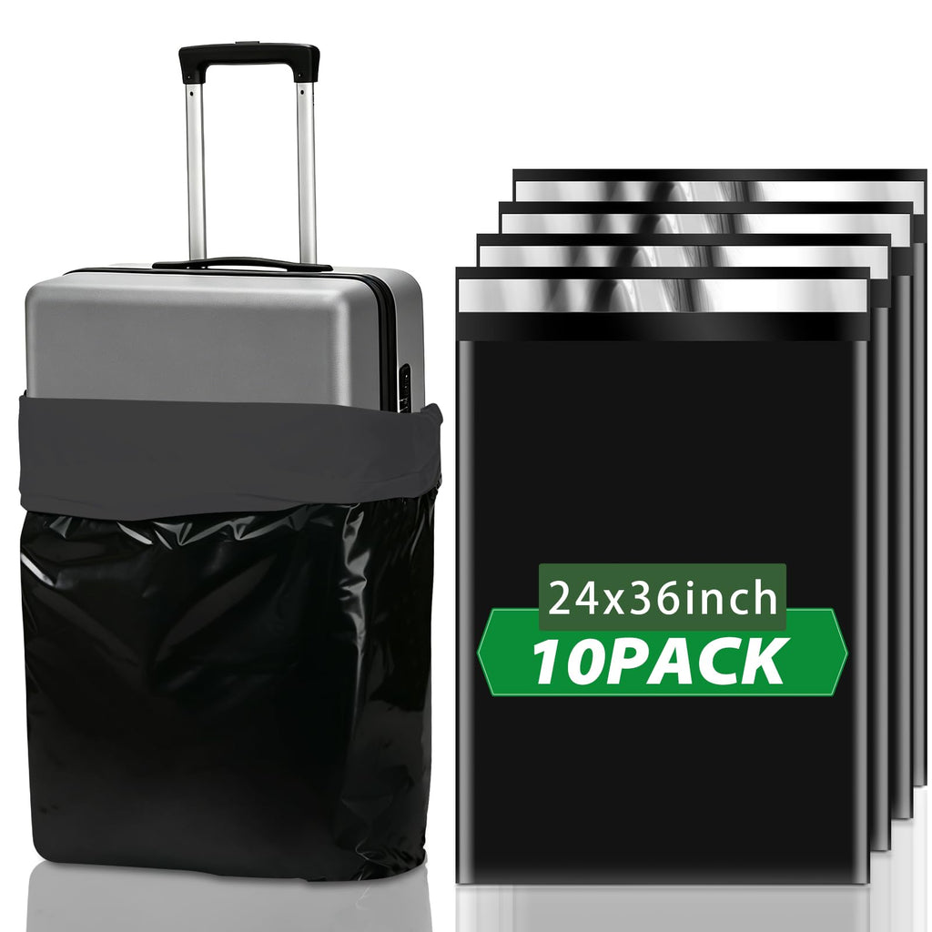 10PCS Jumbo Poly Mailers 24x36 for Winter Clothes Pillow Blanket Suitcase