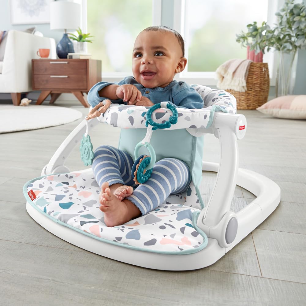Fisher-Price Sit-Me-Up Floor Seat, Pacific Pebble (additional view 1)
