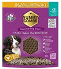 Yummy Combs Dog Dental Treats – Vet VOHC Approved – Delicious Chicken Protein – Removes Tartar with Cleaning Comb Shape