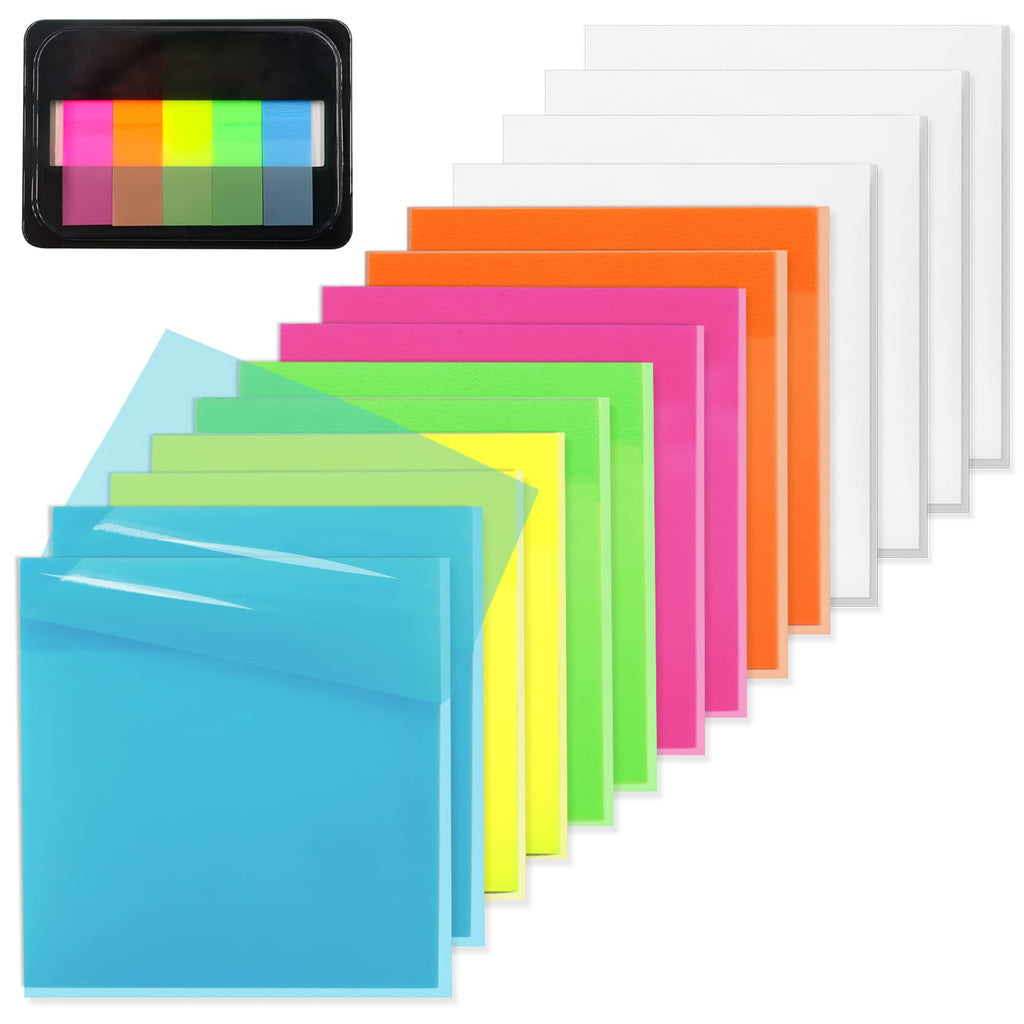 800 Sheets Transparent Sticky Notes