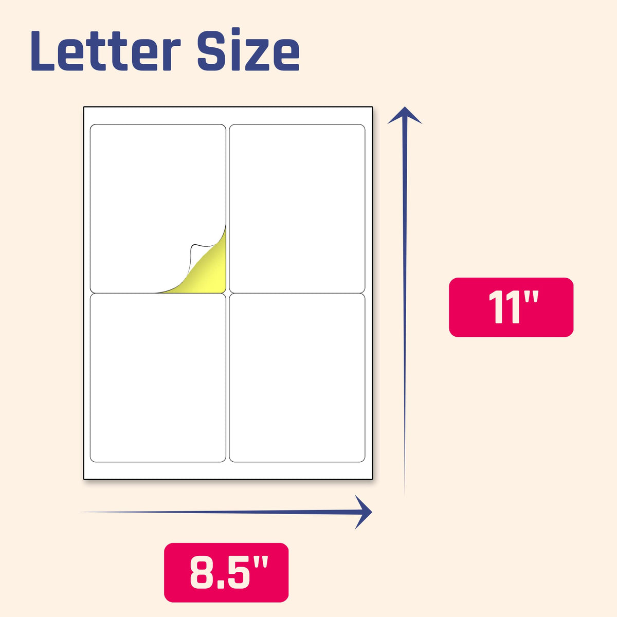 TownStix Printable Laser & Inkjet Labels - view 3