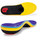 VALSOLE Heavy Duty Support Pain Relief Orthotics - 220+ lbs Plantar Fasciitis High Arch Support Insoles for Men Women