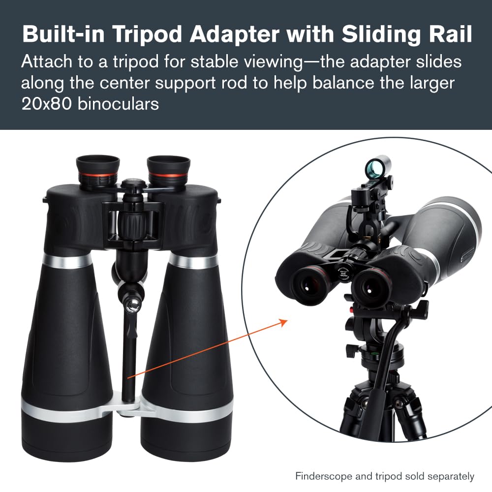 Celestron SkyMaster Pro 20x80 Astronomy Binoculars - Binoculars view 4