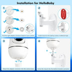 Baby Monitor Mount - Frosted White view 6