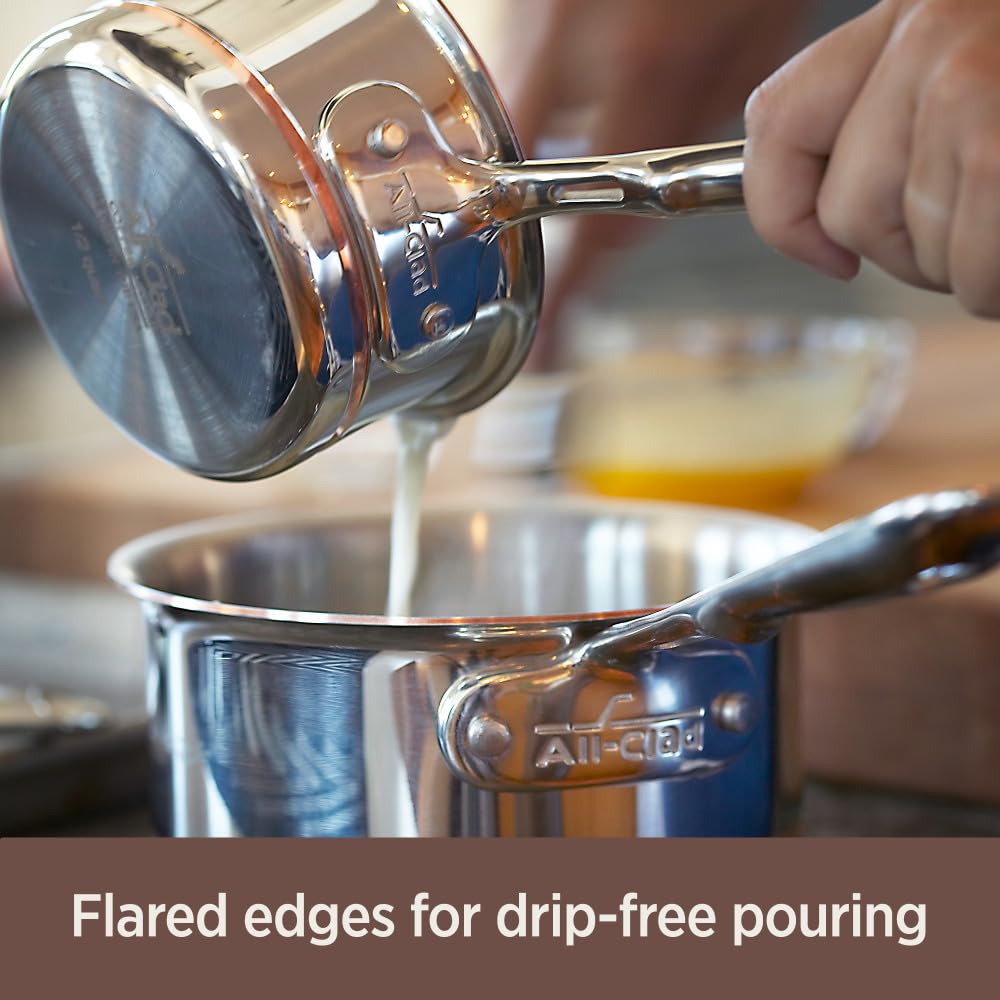 All-Clad Copper Core 5-Ply Stainless Steel Sauté Pan with Steel Lid 6 Quart Induction (additional view 4)