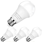 SETEN 4 -Pack Dusk to Dawn LED Light Bulbs Outdoor,75 Watt Equivalent