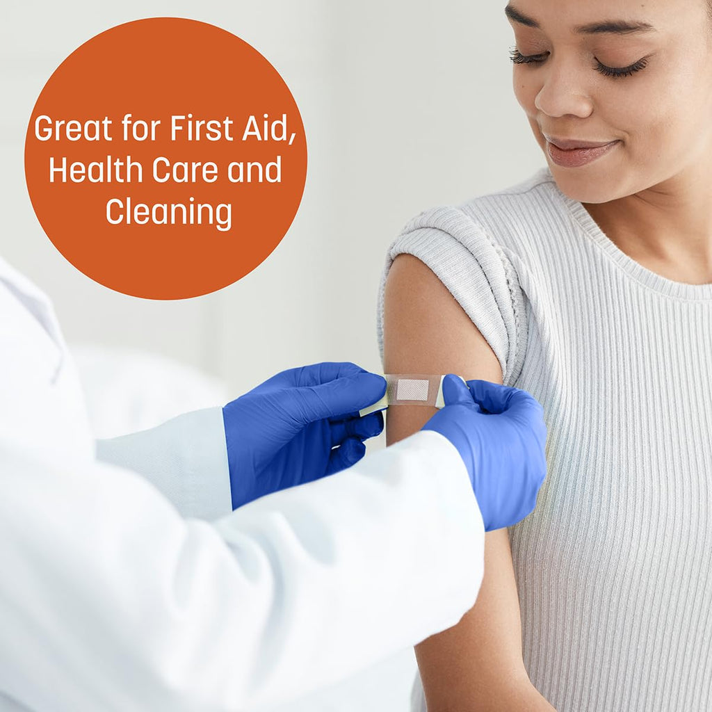 Caring Nitrile Exam Gloves (100ct), Powder Free and Not Made with Natural Rubber Latex (additional view 5)
