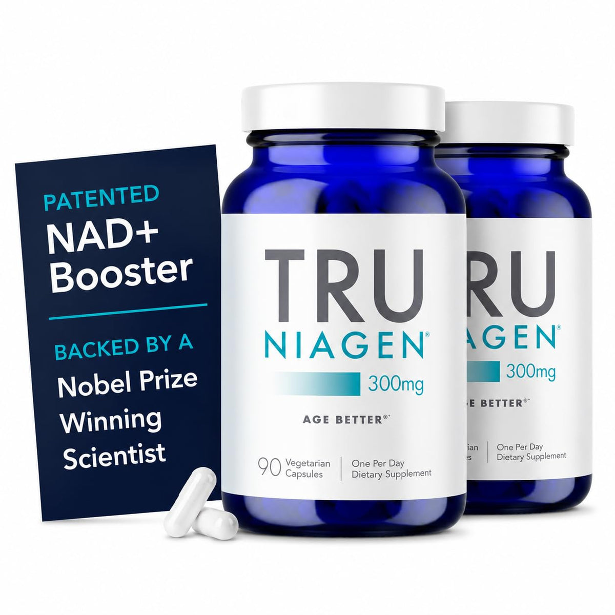 TRU NAD+ Supplement, 300mg Niagen