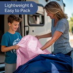 CGK Unlimited 4 Piece Sheet - 32 - Light Pink / Short Queen view 4