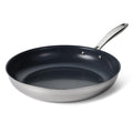 Tramontina Signature 12-Inch Tri-Ply Clad Stainless Steel Large Frying Pan (80116/131DS)