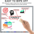 Volcanics Dry Erase Markers, Fine Tip, Low Odor, 10 Colors, – 125 Pack (OP020125PK)