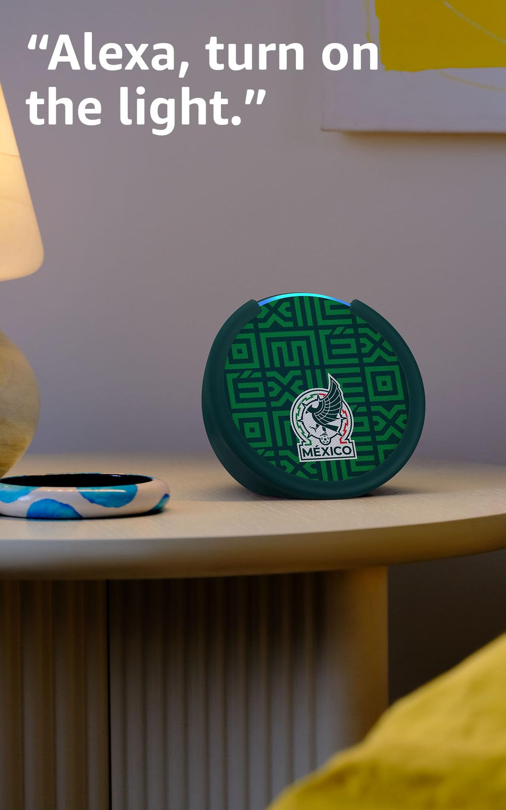 Amazon Echo Pop (newest model) - Mexico (Green) view 3