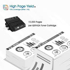 Q5942A 42A Black Toner Cartridge 1-Pack for HP 42X Q5942X Q1338A Q1338X (additional view 2)