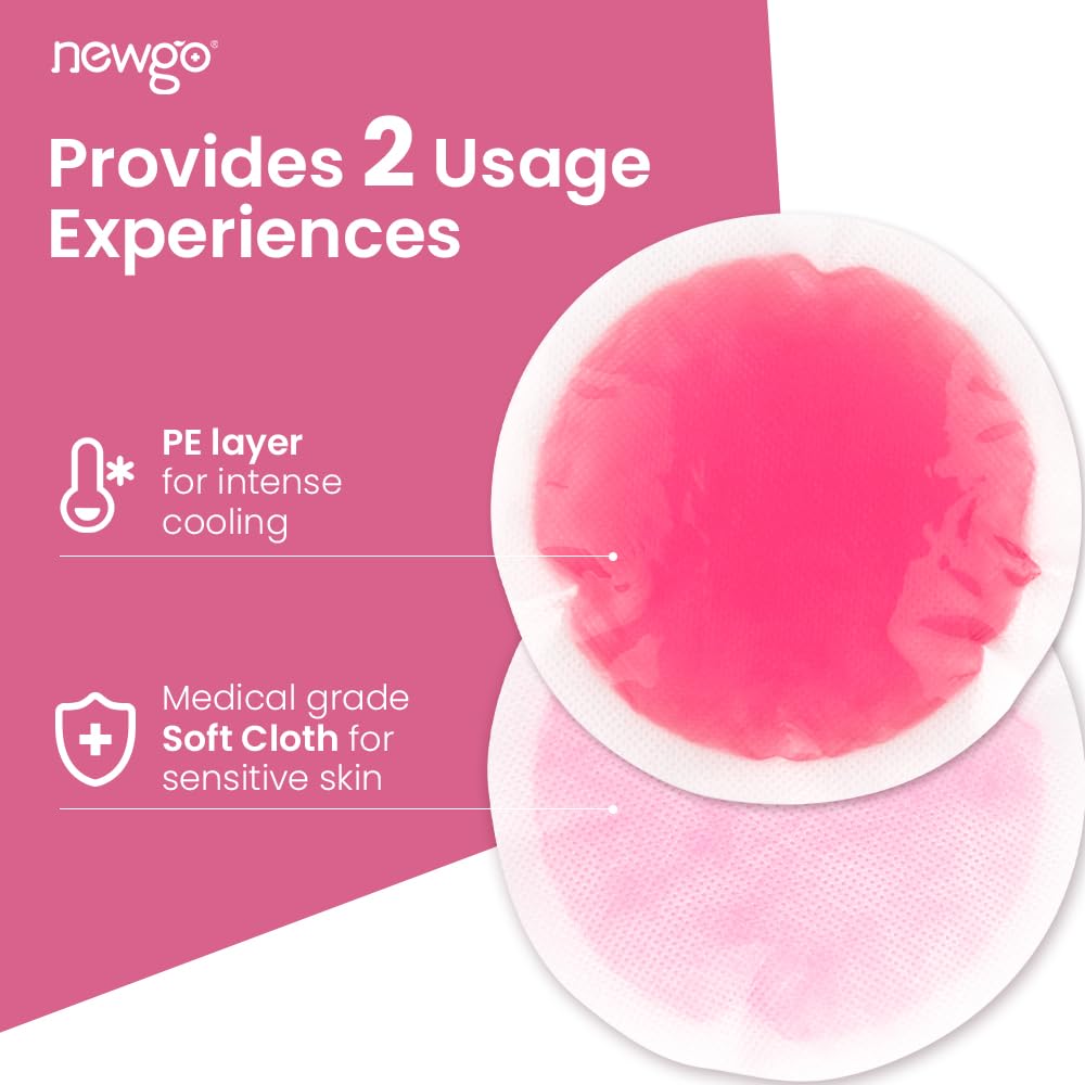 NEWGO Small Ice Packs for Injuries - Red - 6 Pack view 1