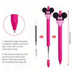 AUAUY Cartoon Ballpoint Pens - 5 Cartoon Head view 1