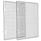 BRIOUT Cooling Rack for Baking - Black / 16"x10"-2PC