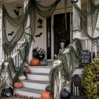Qtisky Halloween Gauze Creepy Cloth