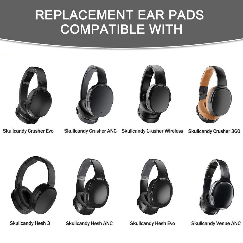 Niukeke Replacement Ear Pads for Skullcandy Crusher Wireless/Evo/ANC and Hesh 3/Evo/ANC - view 2