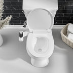 SAMODRA Non-Electric Bidet - Classic Black/Silver view 6