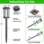 Melunar Solar Pathway Lights - view 9