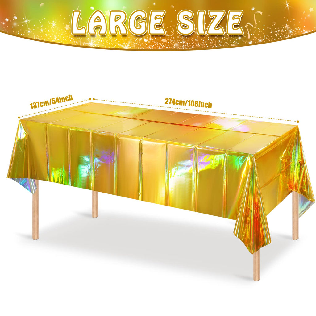 Funny Laser Tablecloth - Gold / 1 view 1