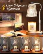 AODHGR Candle Warmer Lamp with Timer Dimmable