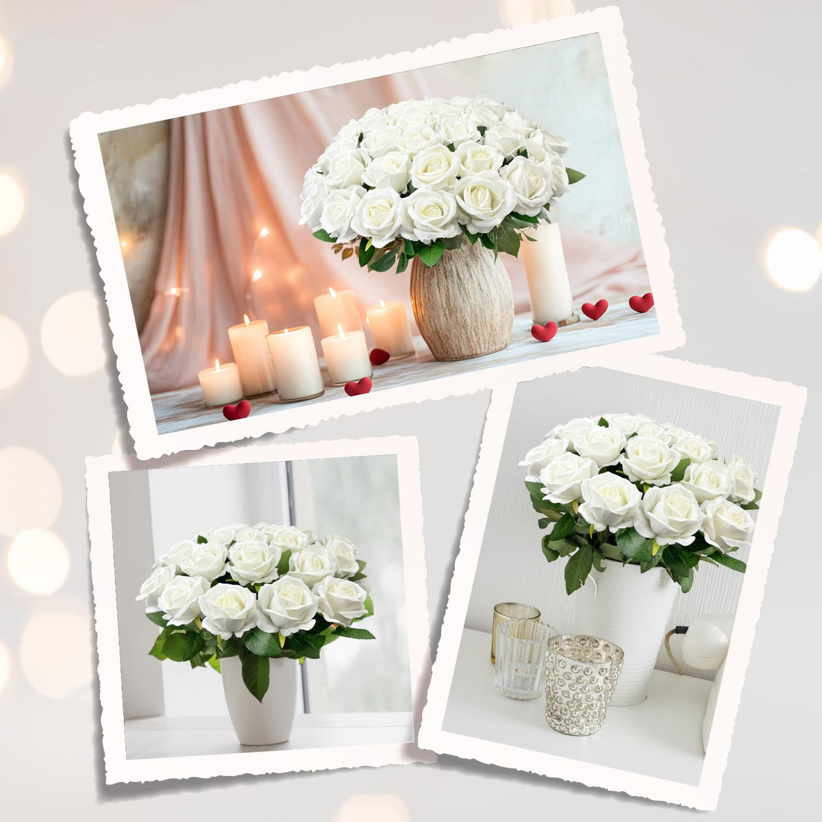 Wondrus Artificial Roses - view 2
