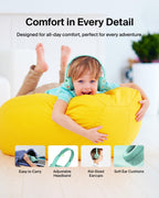 Belkin SoundForm Mini Kids Headphones, Wireless & Wired, 30H Playtime, Case - Mint view 5