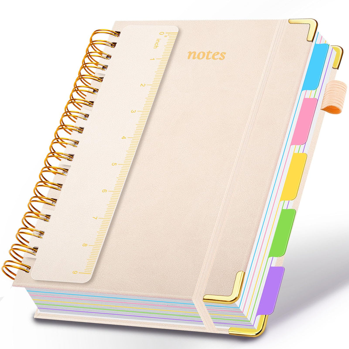 Hardcover Spiral Notebook - White / 8"x10"(B5)