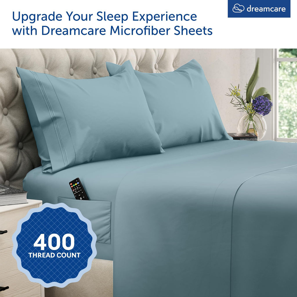 DREAMCARE Sheet Sets - 11 - Mineral Blue / California King view 1