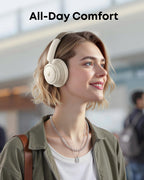 Soundcore by Anker Life Q30 Hybrid Active Noise Cancelling Headphones with Multiple Modes - Beige view 4