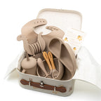 Baby Gift Set Basket for Girls - BEIGE view 1