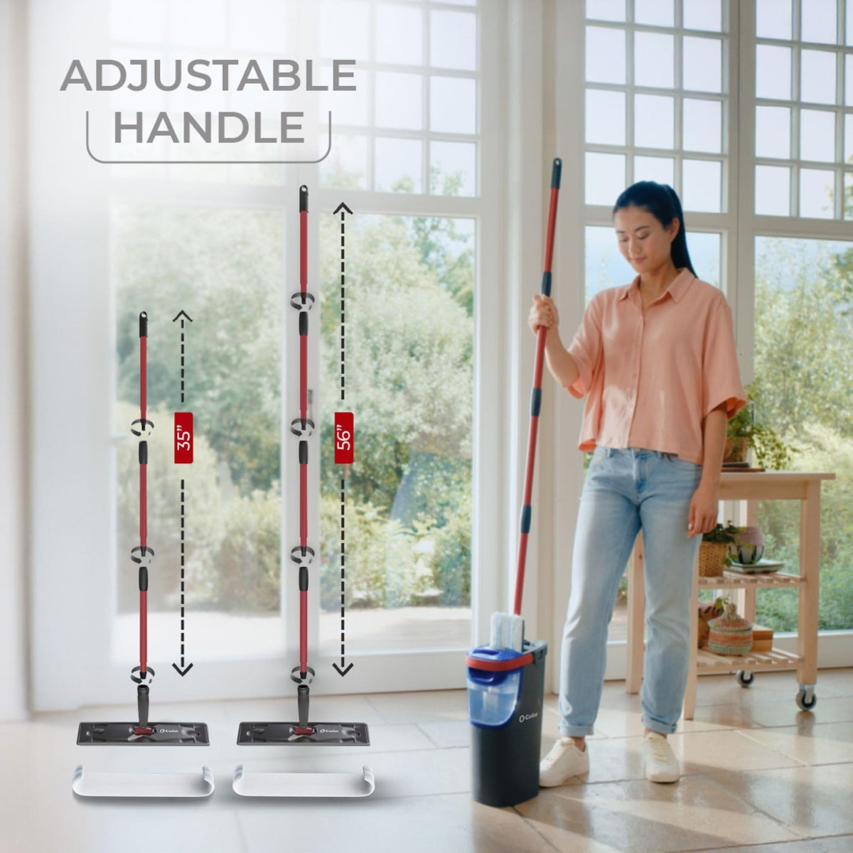 O-Cedar H2prO Flat Mop System (175765)